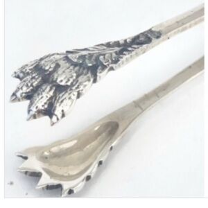 SOLD IN OUR STORE Elegant Sterling Silver Decorative Tongs
